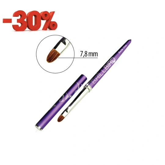 Brillbird SMILE LINE - TERMÉSZETES SZŐRŰ ZSELÉS ECSET A TÖKÉLETESEN ÉLES MOSOLYVONALÉRT! főképe